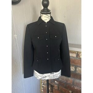 Women's Ann Taylor LOFT 0P Navy Blue Blazer, Dress coat, Workwear